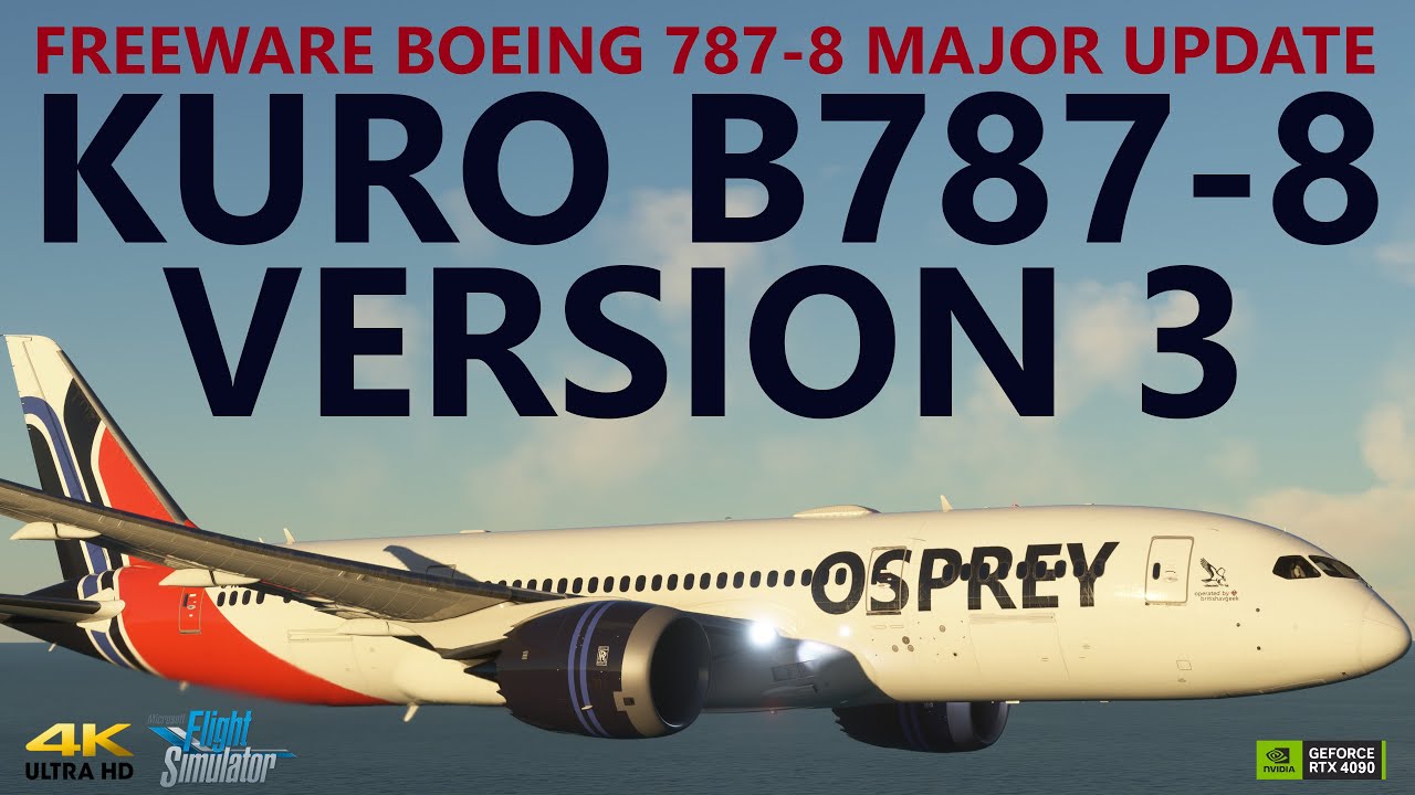 GOL NEW 787-8 KURO (FICTIONAL) for Microsoft Flight Simulator