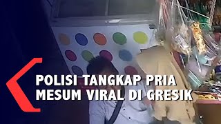 Viral! Aksi Duda Mesum Cabuli Anak Dibawah Umur Terekam CCTV di Gresik