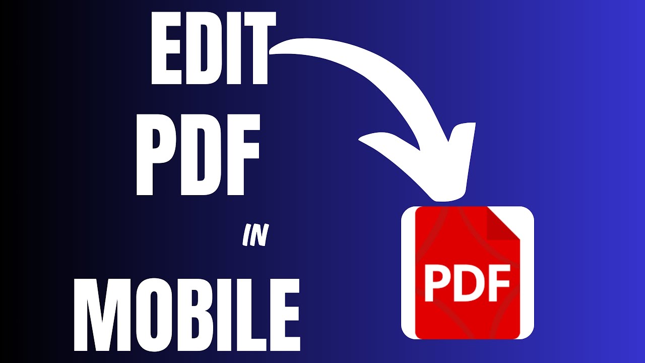 How to Edit PDF in Mobile for FREE Using iPhone in 2025 - YouTube
