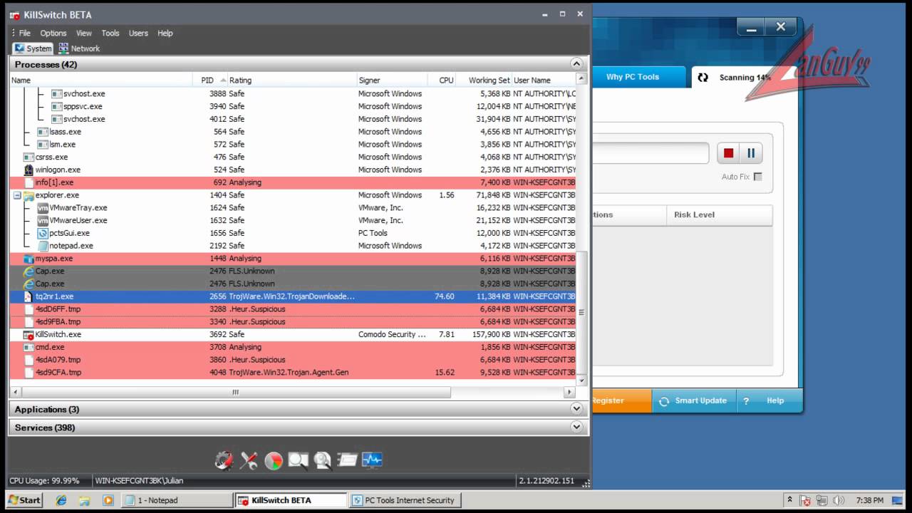 PC Tools Security 2012 YouTube