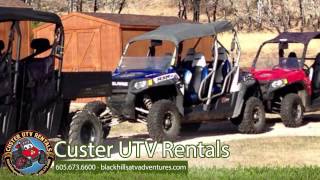 Custer UTV Rentals | All Terrain Vehicles in Custer