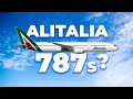 The New Alitalia Could Operate Boeing 787s And A320s
