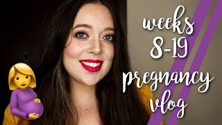 No Fetal Movement? | Weeks 8-19 Pregnancy Vlog