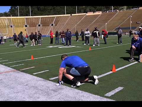 Brian Holley Cal 2010 Pro Day