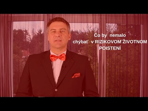 Video: Vyžaduje Sa Pri Hypotéke životné Poistenie