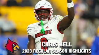Chris Bell 2023 Regular Season Highlights | Louisville WR Resimi