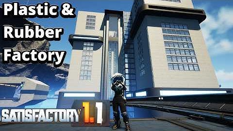 300 Crude Oil into 400 Plastic AND 500 Rubber - New Satisfactory 1.1 Playthrough