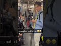 MABU CAUGHT LACKING ON THE TRAIN🤯 **GONE WRONG**