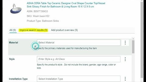 Improve Listing quality Amazon seller central