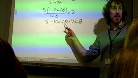 C3 Trigonometry OCR June 2014 q2
