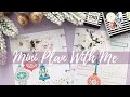 PLAN WITH ME | MINI Happy Planner | Floral Ornaments | November 30-December 6, 2020