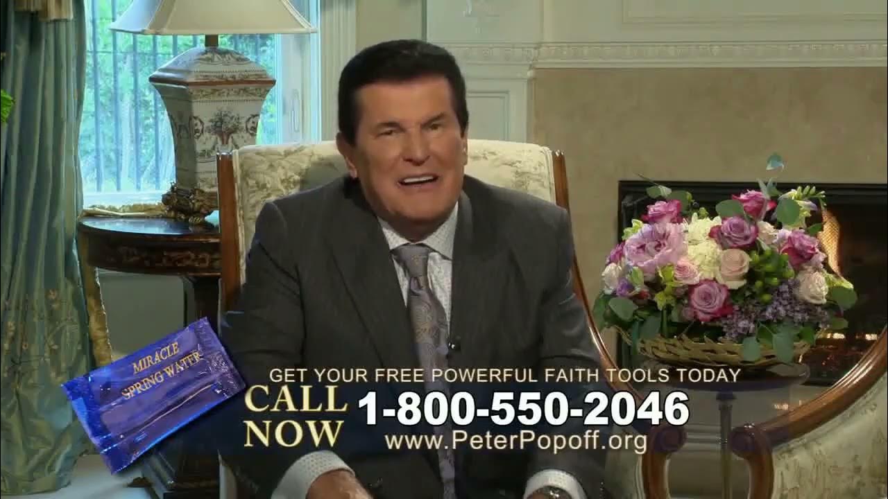 Peter Popoff Miracle Spring Water Commercial (2018) YouTube