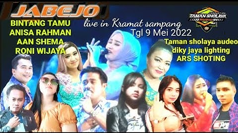 ANISA RAHMA BINTANG TAMU LIVE IN SAMPANG TGL 9 Mei