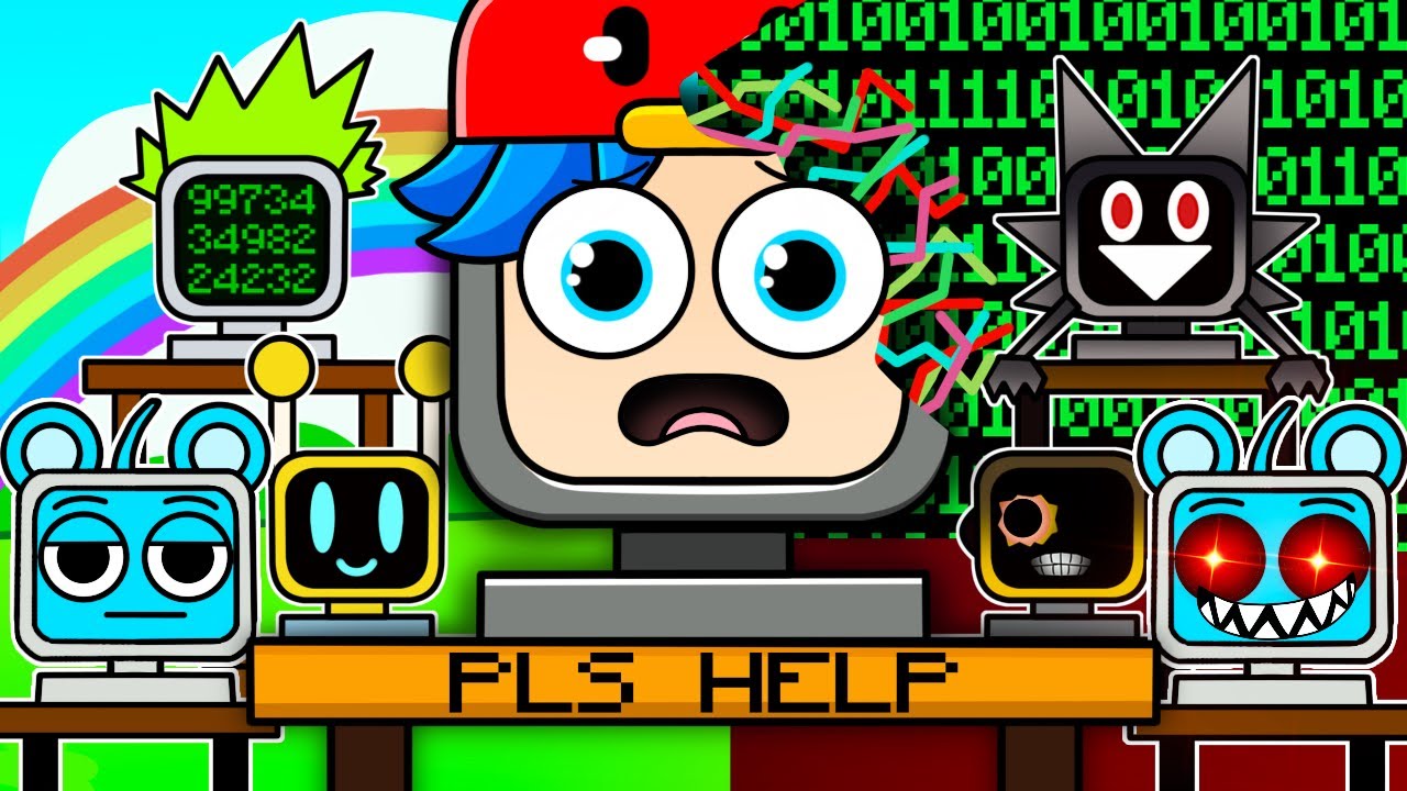 The SPRUNKI COMPUTER VIRUS...!?!? (Hacked Sprunki) - YouTube