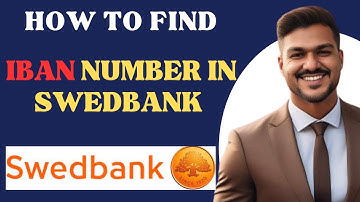 How to find IBAN number in SWEDBANK l Double Z