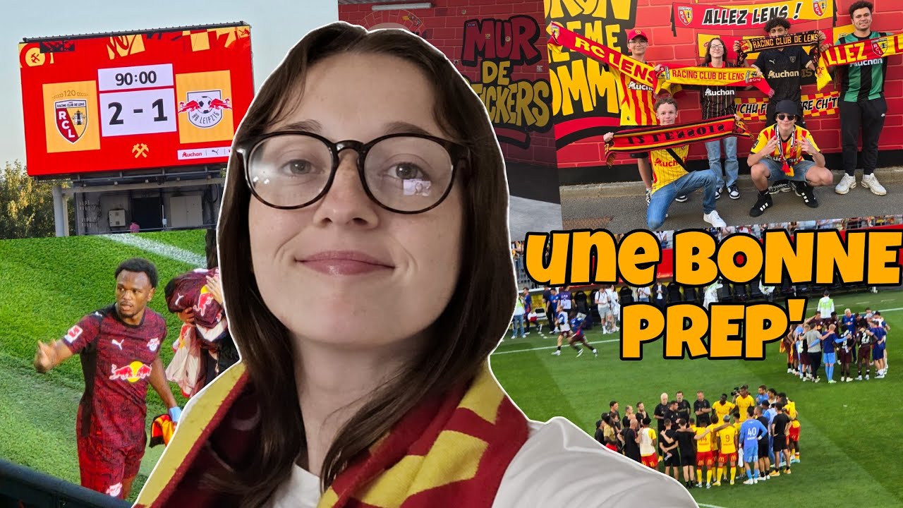 [VLOG] RC Lens - RB Leipzig, place au championnat !! 