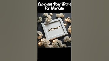 Meta ai on Whatsapp||generate image of your name||#shortvideo#image#generate