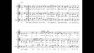 Springtime Mantleth Every Bough - Practice Track - Alto