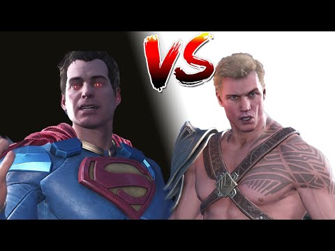 Superman vs Aquaman - Injustice 2 Dc