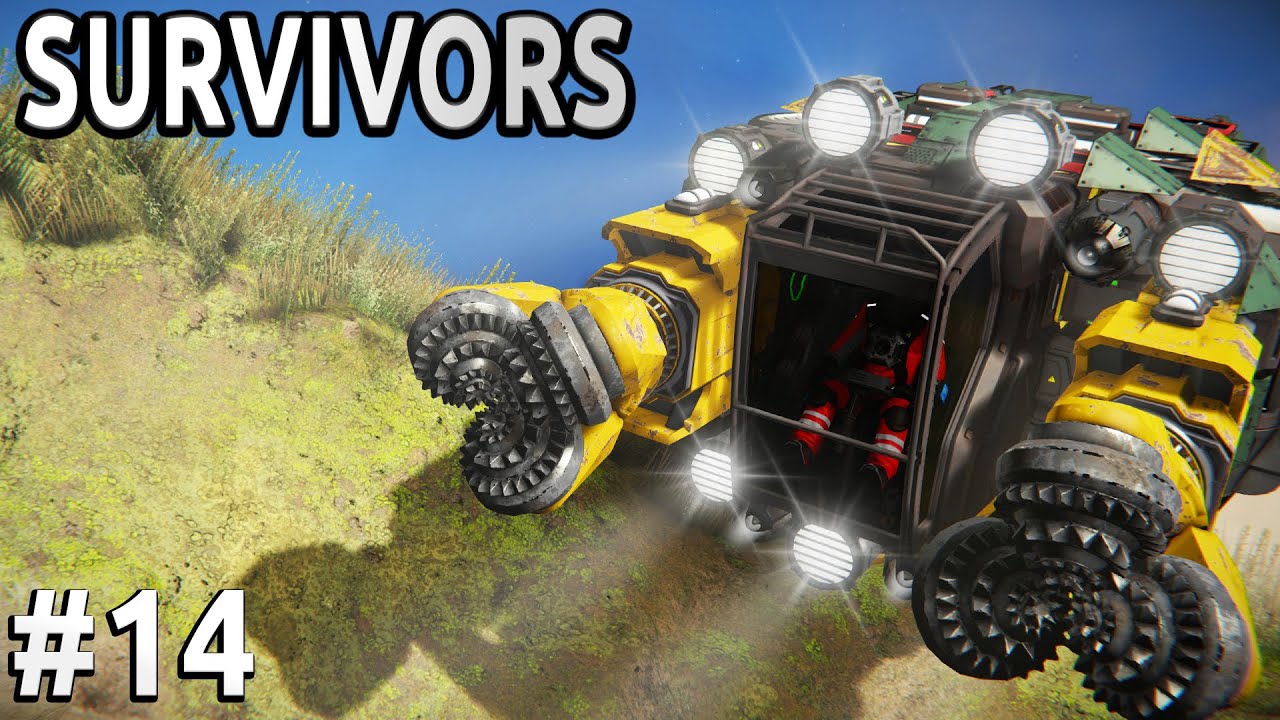 Heavy Mining Operations - Space Engineers - Survivors - Ep #14 - YouTube
