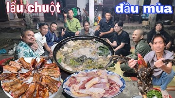LẨU CHUỘT ĐỒNG,LẨU GÀ LÊ TOÀN FOOD TIẾP CHÚ BỘ ĐỘI ĐƯỢC VỀ PHÉP CHƠI
