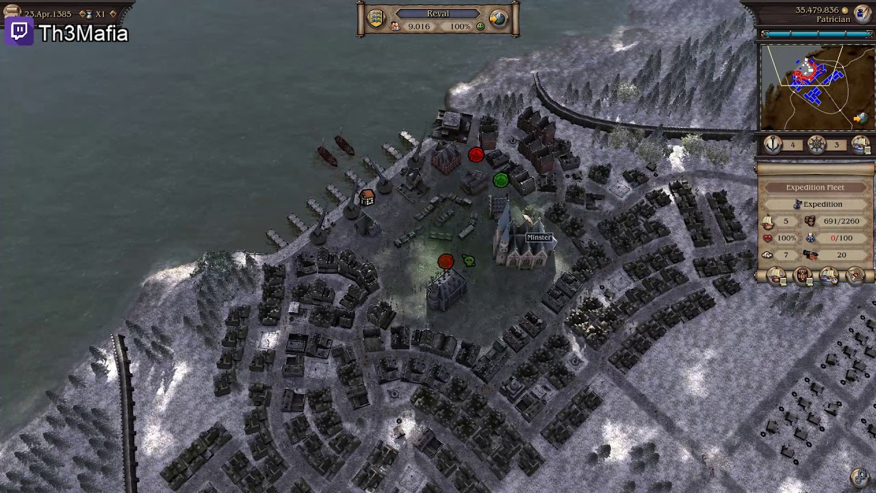 Patrician Chapter 2 - P16: New Cities but behind schedule brings some fail sails