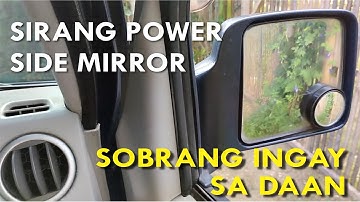 Fixing a Broken Part of the Power Side Mirror