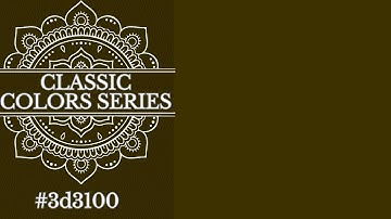 [GOLDEN BROWN] — 4K Solid Color Background (1 Hour Loop) | Digital Visual Display