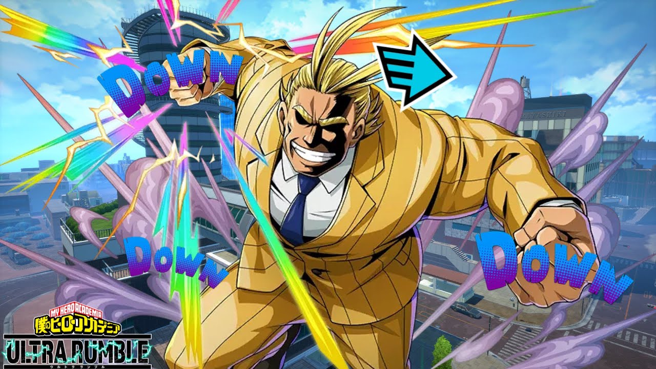 High kill ranked rapid all might |my hero ultra rumble