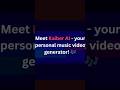 Kaiber AI - Make Music Videos with Just a Prompt! 🎶✨ #trending #ytshorts #aitools #1million #kaiber
