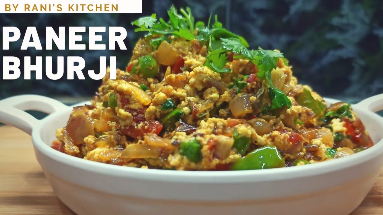 Paneer Bhurji Recipe Scrambled Indian Cottage Cheese Quick Paneer