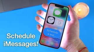 How to Schedule iPhone Messages! screenshot 1