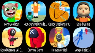 Tom Gold Run, 456 Suvival Challenge, Candy Challenge 3D, Squid Game, Squid Games All Challenge ... screenshot 2