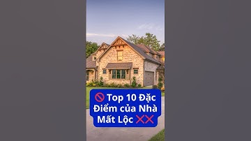 Top 10 Đặc Điểm của Nhà Mất Lộc #short #phongthuy #nhacua #matloc