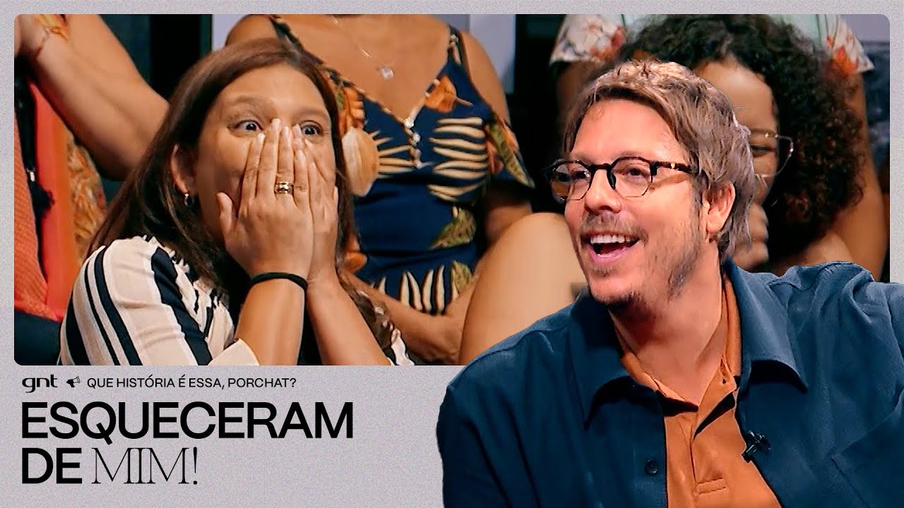 História da plateia: Jaqueline mais esquecida do que NUNCA! | Que História É Essa, Porchat? | GNT