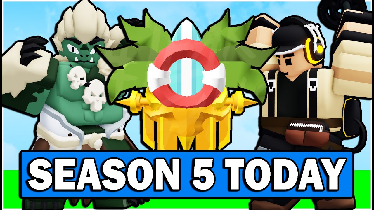 Roblox BedWars on X: 🌑 Void Turret (NEW ITEM!) 🛩️ Battle Royale (NEW  GAME COUNTDOWN) 🏆 Ranked Reset (Season 5!) 🎉 You can now play ranked as a  free player! 🆓 Free