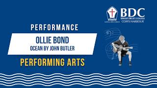 Ollie Bond performing Ocean by John Butler - Term 3 Week 2 Secondary Assembly