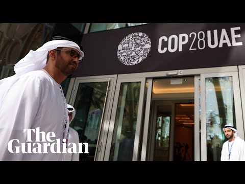 Cop28 president holds press conference after opening in dubai – watch live