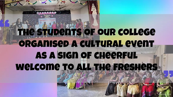 Freshers' Day and Orientation Programme at  Mulki Sunder Ram Shetty College, Shirva.