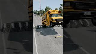 Cars vs Big Speed Bump - BeamNG.Drive
