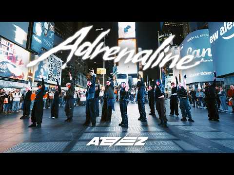[KPOP IN PUBLIC NYC | TIMES SQUARE | ONE TAKE] ATEEZ (에이티즈) - ‘Adrenaline’ | Dance Cover by GRL1S