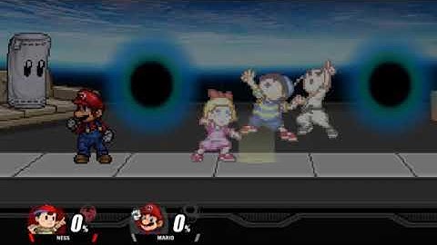 SSF2 Mod Showcase: Voice Mod (Ness) - (1.3.0.1)