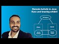 Java Remote Method Invocation (Java RMI) - Aufruf entfernter Methoden in Java, Verteilte Systeme