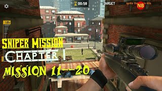 Sniper Mission Chapter 1 Rescue Main Mission 11-12-13-14-15-16-17-18-19-20 Android/iOS Gameplay screenshot 5