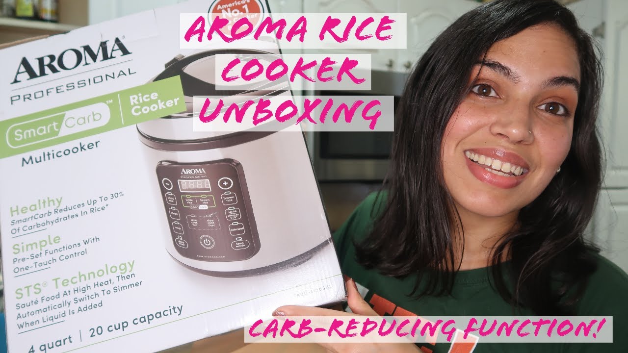 Aroma SmartCarb Rice Cooker unboxingARC1120SBL ItsMaritsabel YouTube