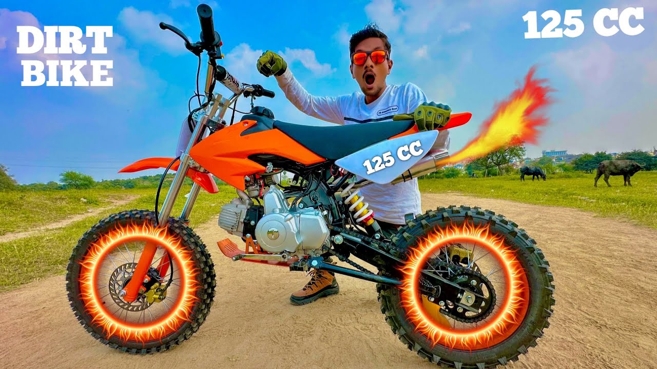 RC 125CC Powerful Motocross Dirt Bike Unboxing & Testing - Chatpat