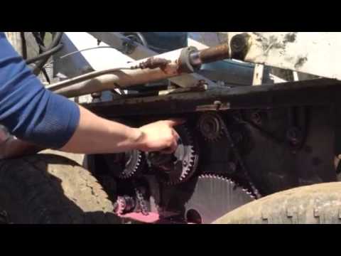 Melroe bobcat chain case - YouTube 743 bobcat hydraulic diagram 
