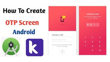 How to create Direct OTP Screen in our Android Studio Kodular App part 2