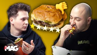 Ochutnávka nejhůř hodnoceného burgeru v Praze🤮x🤤 - Streetfood