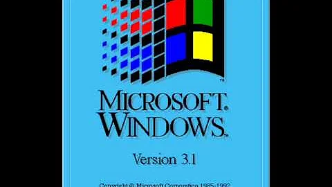 Microsoft Windows Version 3.1 (1992) - Startup and Shutdown